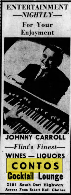 Contos Cocktail Lounge - Jan 13 1956 Article (newer photo)